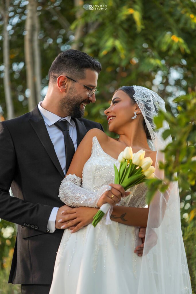 first look wedding couple toronto north studio.jpg